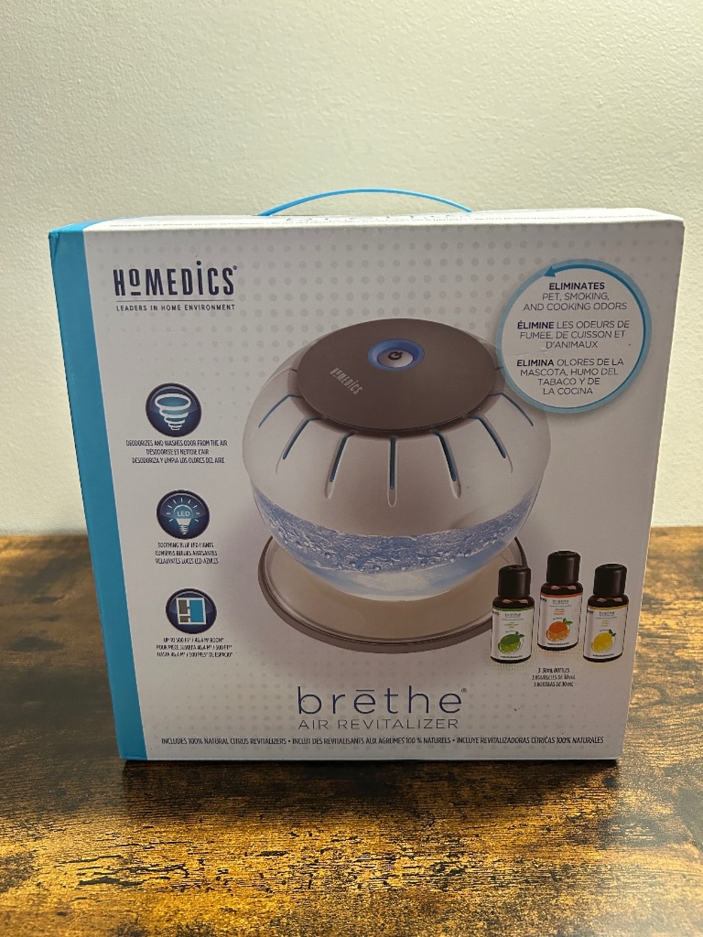 Homedics Brethe air revitalizer